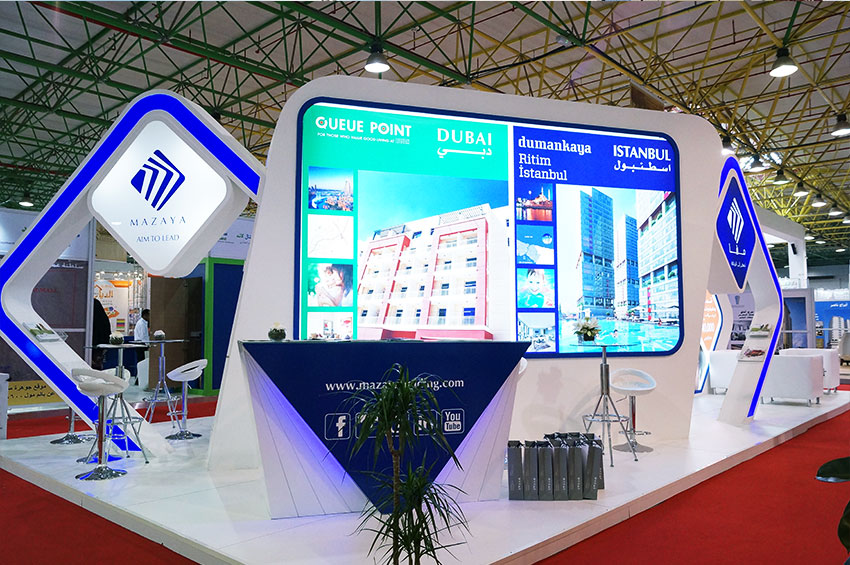 exhibition stand production kuwait 
